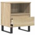 Mesitas noche 2 uds madera ingeniería roble Sonoma 40x35x50