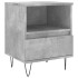 Mesitas noche 2 uds madera ingeniería gris hormigón 40x35x50