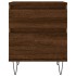 Mesitas noche 2 uds madera ingeniería marrón roble 40x35x50