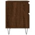 Mesitas noche 2 uds madera ingeniería marrón roble 40x35x50