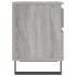Mesita de noche 2 uds madera ingeniería gris Sonoma 40x35x50