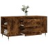 Mesa de centro madera ingeniería roble ahumado 102x44,5x50