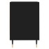 Mueble para TV madera contrachapada negro 100x35x55