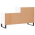 Mueble zapatero madera contrachapada blanco 102x36x60