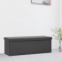 Banco con almacenaje plegable gris