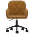 Silla de oficina giratoria de terciopelo