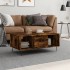 Mesa de centro madera contrachapada roble ahumado 90x50x36,5