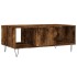 Mesa de centro madera contrachapada roble ahumado 90x50x36,5