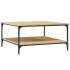 Mesa de centro madera de ingeniería roble Sonoma 80x80x40