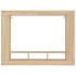 Mueble de TV madera de ingeniería roble Sonoma 152x22x113