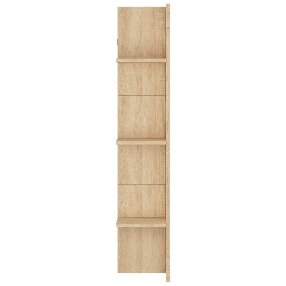 Mueble de TV madera de ingeniería roble Sonoma 152x22x113