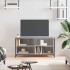 Mueble de TV madera contrachapada gris Sonoma 100x40x50