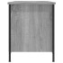 Mueble de TV madera contrachapada gris Sonoma 100x40x50