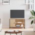 Mueble para TV madera contrachapada roble Sonoma 80x40x50