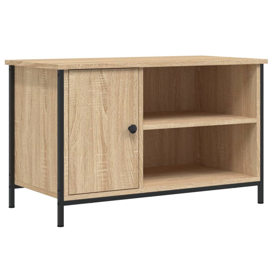 Mueble para TV madera contrachapada roble Sonoma 80x40x50