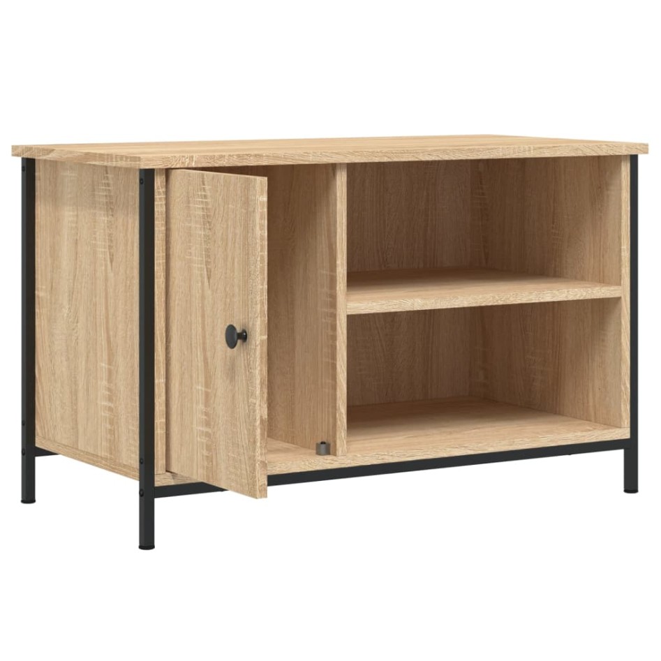 Mueble para TV madera contrachapada roble Sonoma 80x40x50