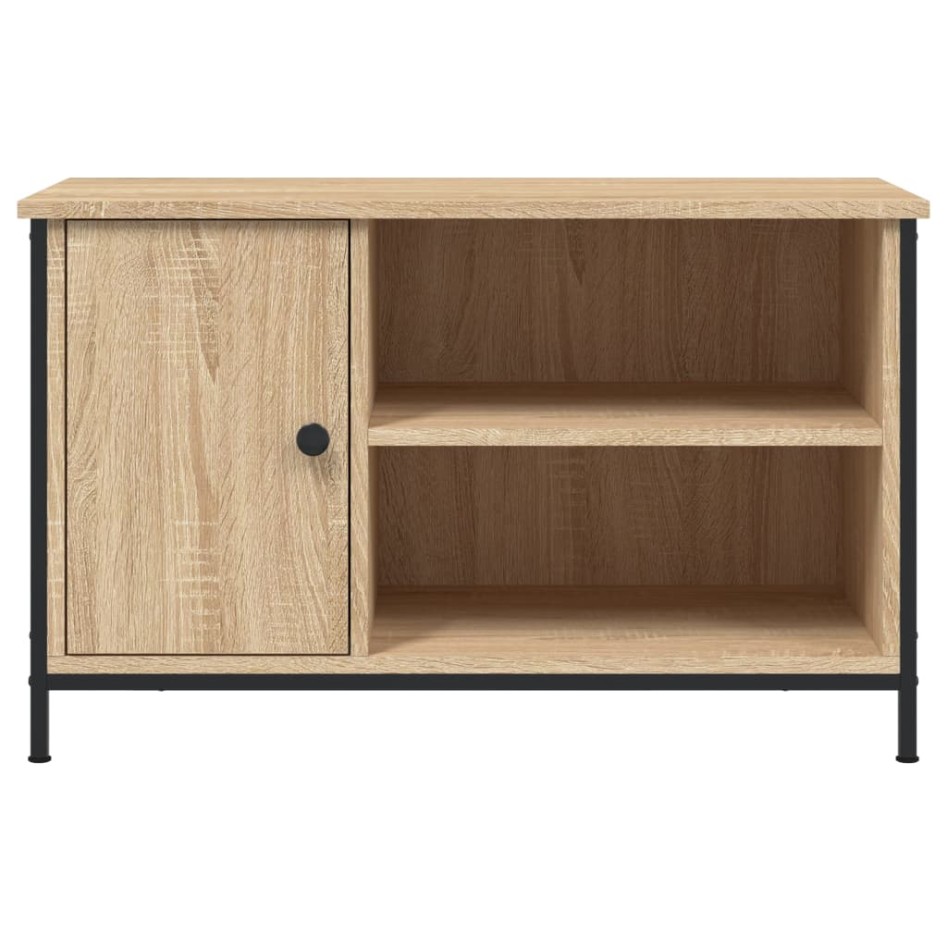 Mueble para TV madera contrachapada roble Sonoma 80x40x50
