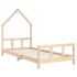 Estructura de cama infantil madera maciza de pino 90x190