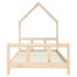 Estructura de cama infantil madera maciza de pino 90x190