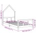 Estructura de cama infantil madera maciza de pino 90x190
