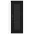 Armario de pared negro 34,5x34x90