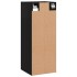 Armario de pared negro 34,5x34x90