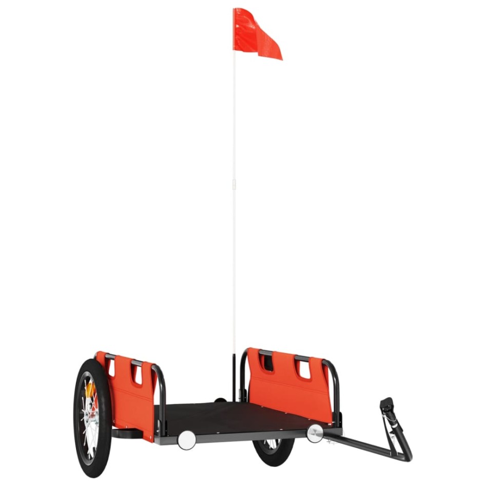 Remolque para bicicletas hierro y tela Oxford