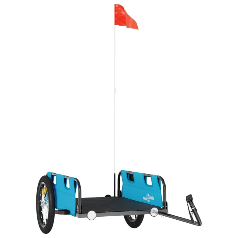 Remolque para bicicletas hierro y tela Oxford