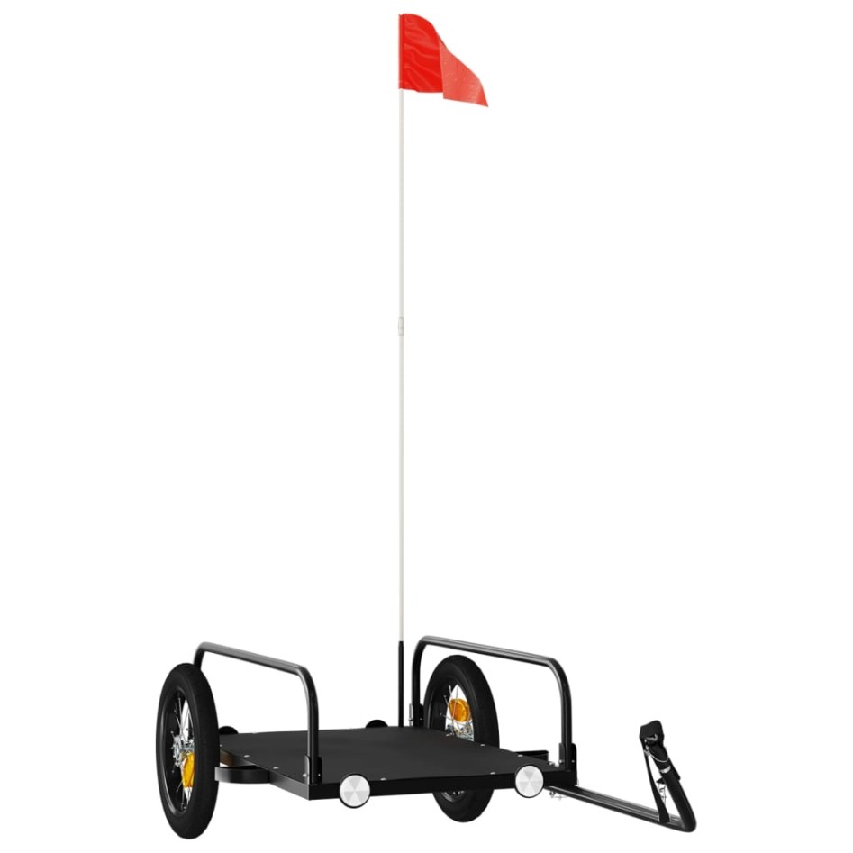 Remolque para bicicletas hierro negro 122x53x31