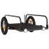 Remolque para bicicletas hierro negro 122x53x31