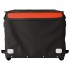Remolque para bicicleta hierro negro y naranja 45