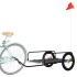 Remolque para bicicletas hierro negro 135x70x37