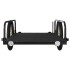Remolque para bicicletas hierro negro 135x70x37
