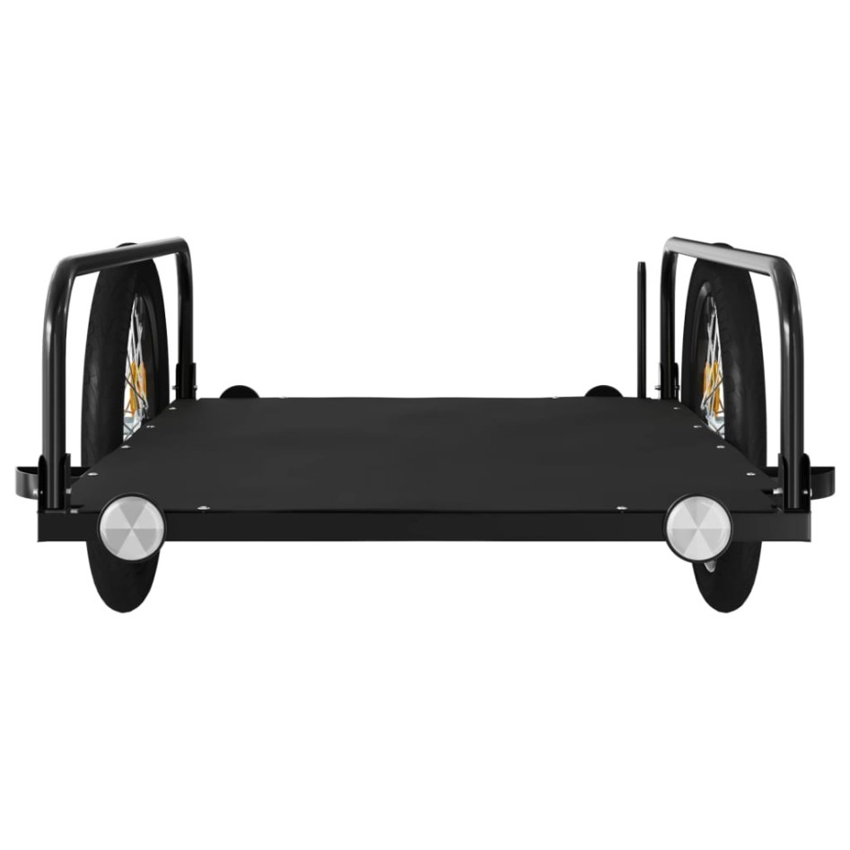 Remolque para bicicletas hierro negro 135x70x37