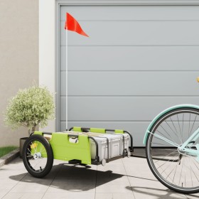 Remolque para bicicletas hierro y tela Oxford