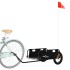 Remolque para bicicletas hierro y tela Oxford