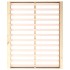 Estructura de cama de madera maciza super king 180x200