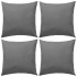 Cojines para exteriores 45x45 cm gris 4