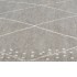 Alfombra de cocina lavable terciopelo dibujo rombos 60x300