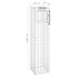 Cesta poste de gaviones de hierro 40x40x180