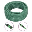 Manguera de jardín con accesorios PVC verde 0,5 50 m