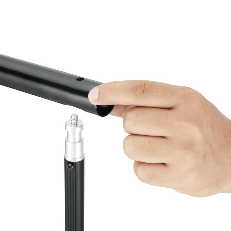 Sistema de soporte de telón fondo fotográfico 600x300 cm