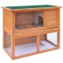Casa de animales pequeños jaula conejera 1 puerta