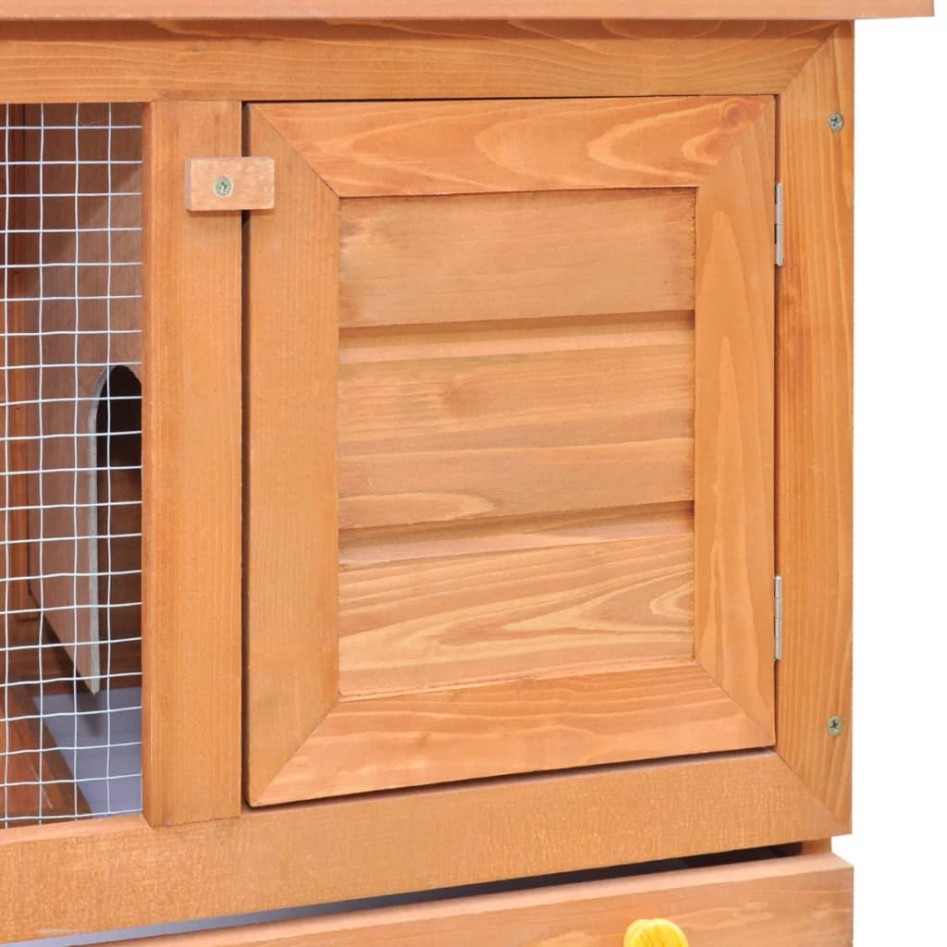 Casa de animales pequeños jaula conejera 1 puerta