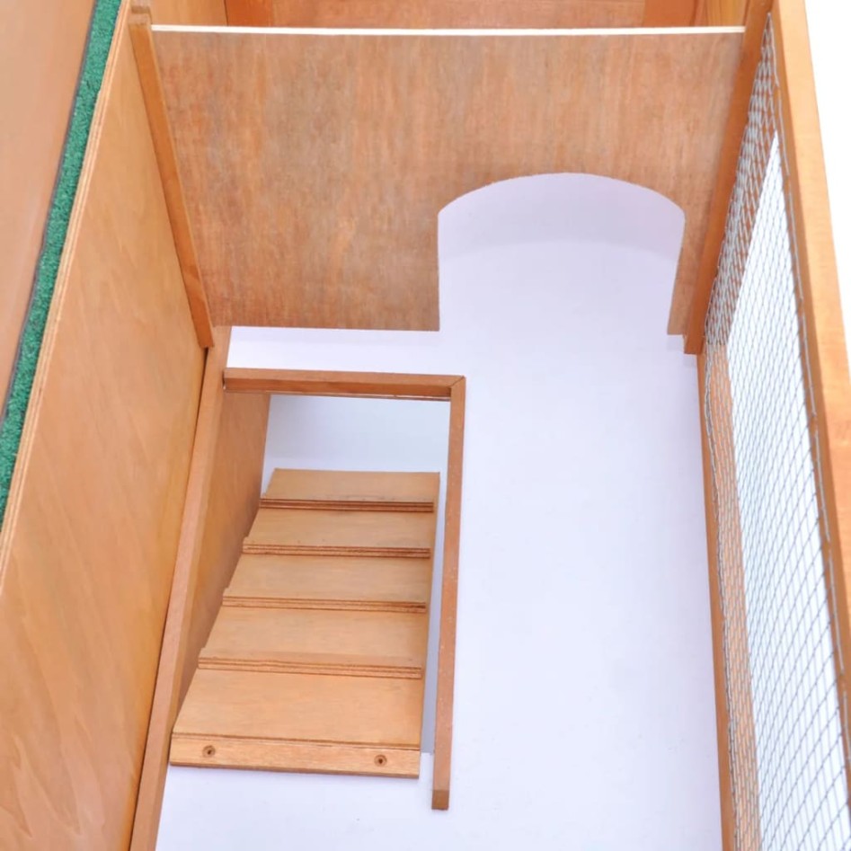 Casa de animales pequeños jaula conejera 1 puerta