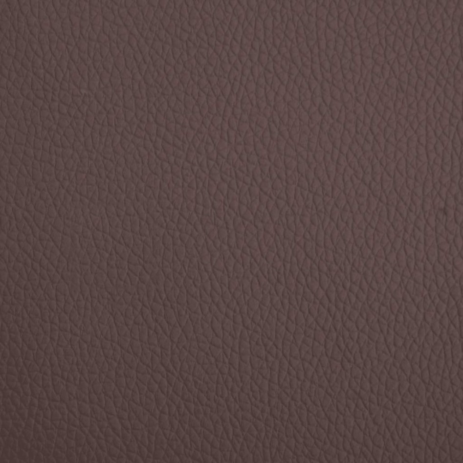 Cama para perros de cuero sintético marrón 70x45x30