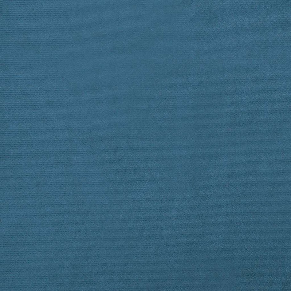 Cama para perros de terciopelo azul 70x45x33