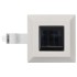 Lámparas solares cuadradas de exterior blancas 12 uds LED 12