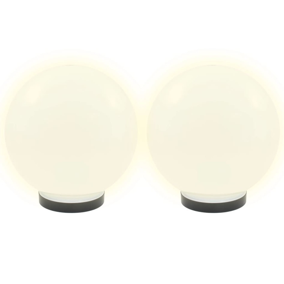 Lámparas de bola LED 4 unidades esféricas PMMA 25