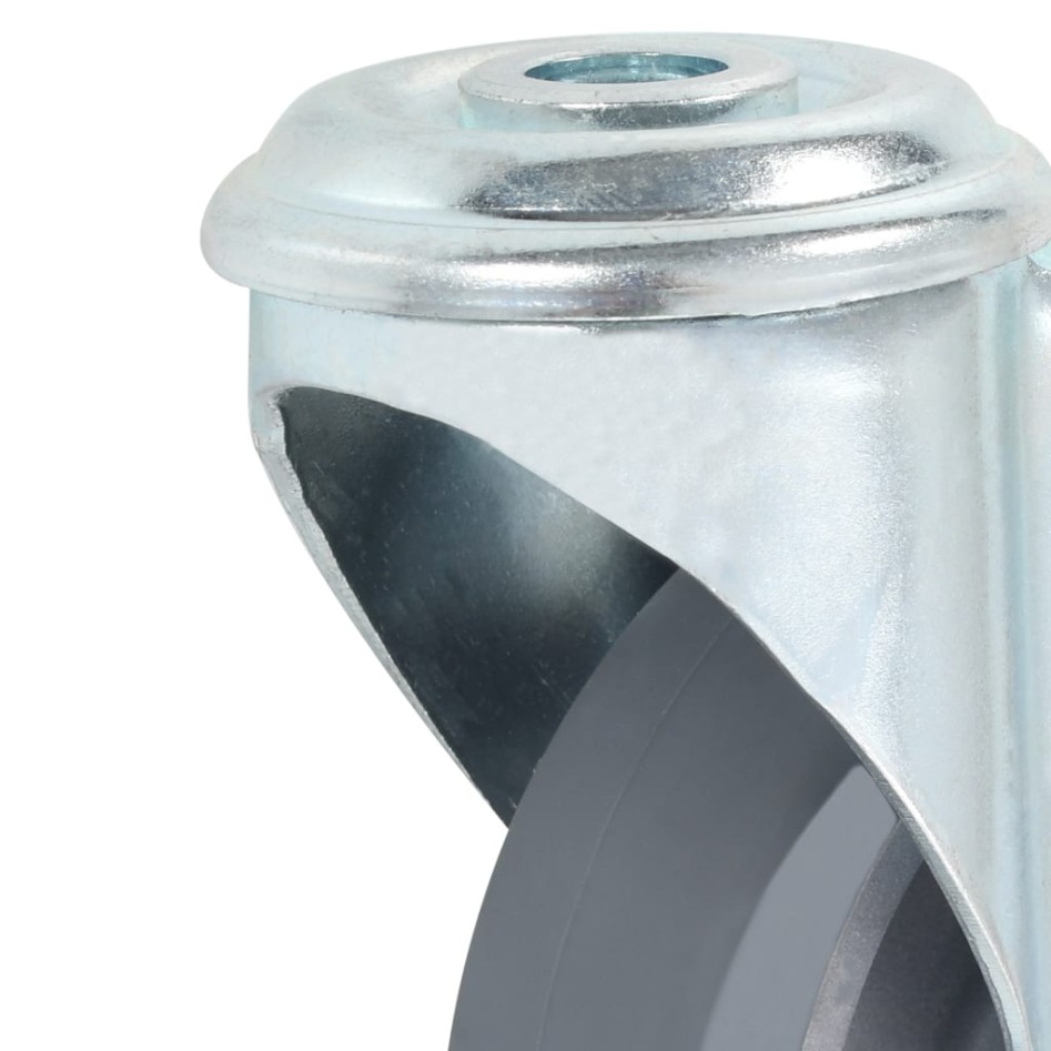 Ruedas giratorias con agujero pasador 16 unidades 100